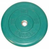 10 кг диск (блин) MB Barbell (зеленый) 31 мм.